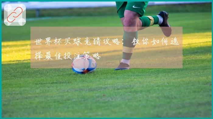 世界杯买球竞猜攻略：教你如何选择最佳投注策略