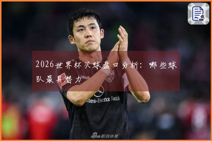 2026世界杯买球盘口分析：哪些球队最具潜力