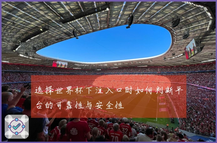 选择世界杯下注入口时如何判断平台的可靠性与安全性